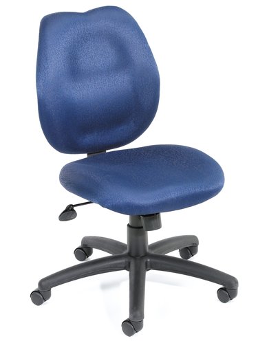 Contoured Back  Seat - Blue