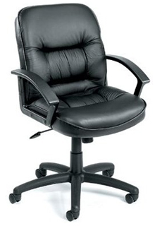 Executive Leather Chair Mid Back1