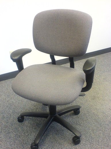 Haworth Improv Task Chair - (Beige Multicolor Weave)