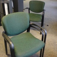 haworth stacking green